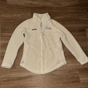 Columbia x UCLA Off-White Fleece Jacket